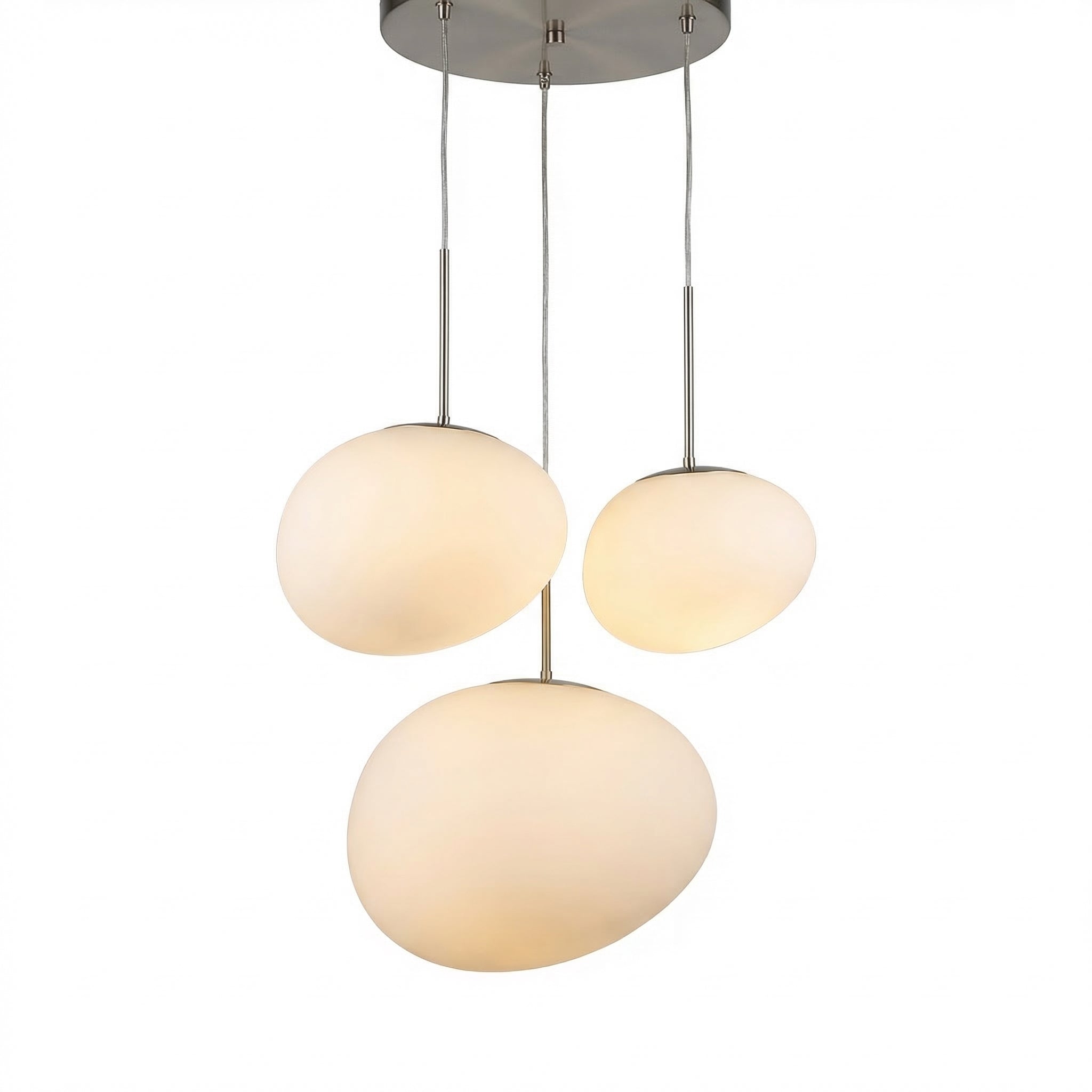 Minimalistische Glazen Ronde Hanglamp