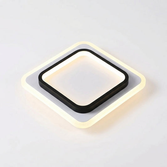 Eigentijdse Vierkante LED Plafondlamp