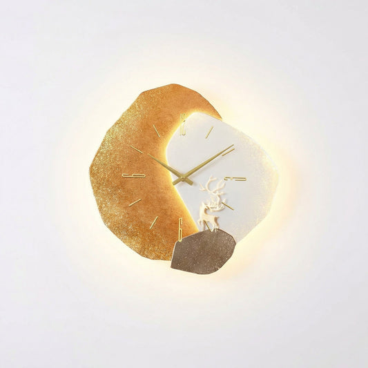 Contemporaine LED wandklok