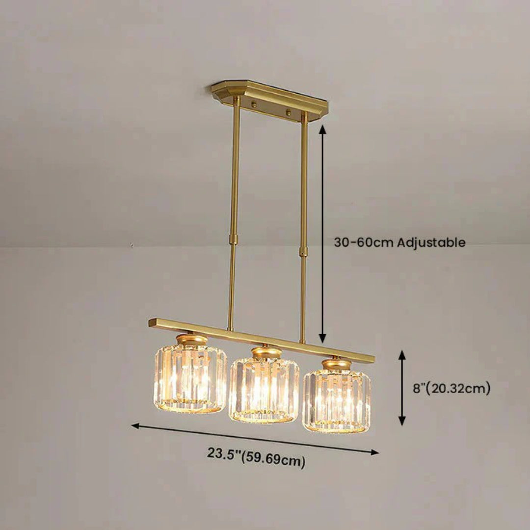Kristallen Lineaire Hanglamp