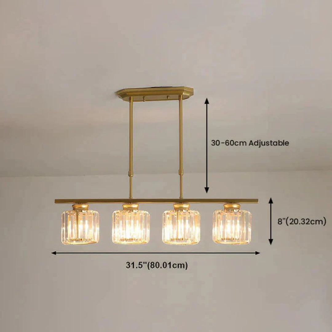 Kristallen Lineaire Hanglamp