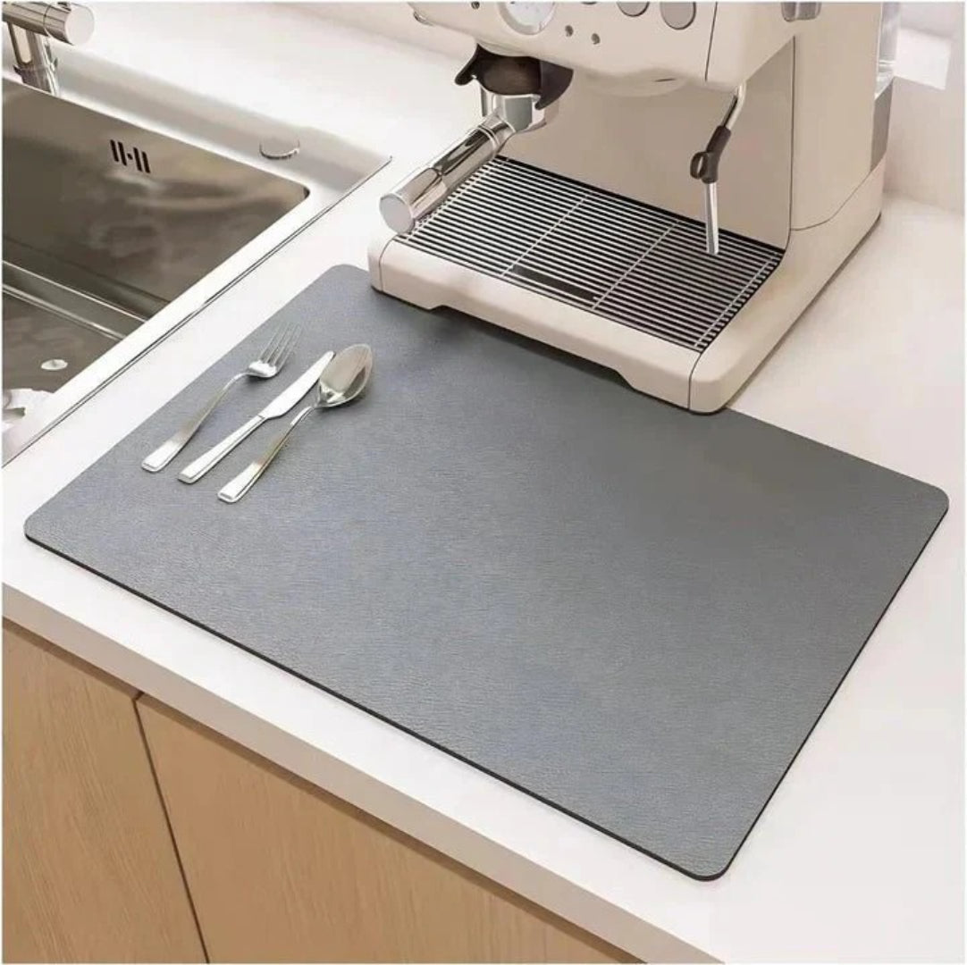 Absorberende diatomiet keuken droogmat
