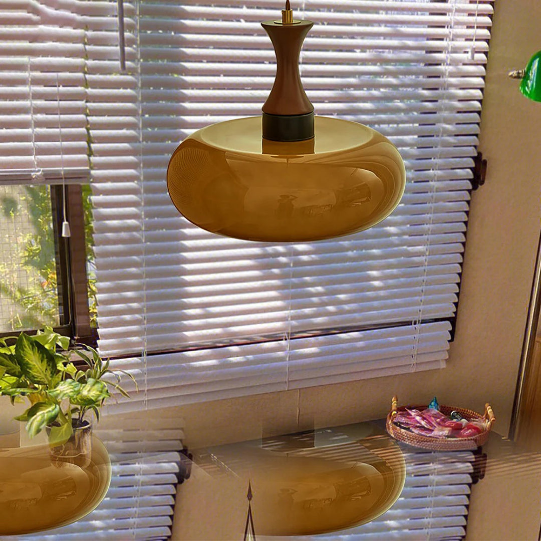 Retro ovale hanglamp