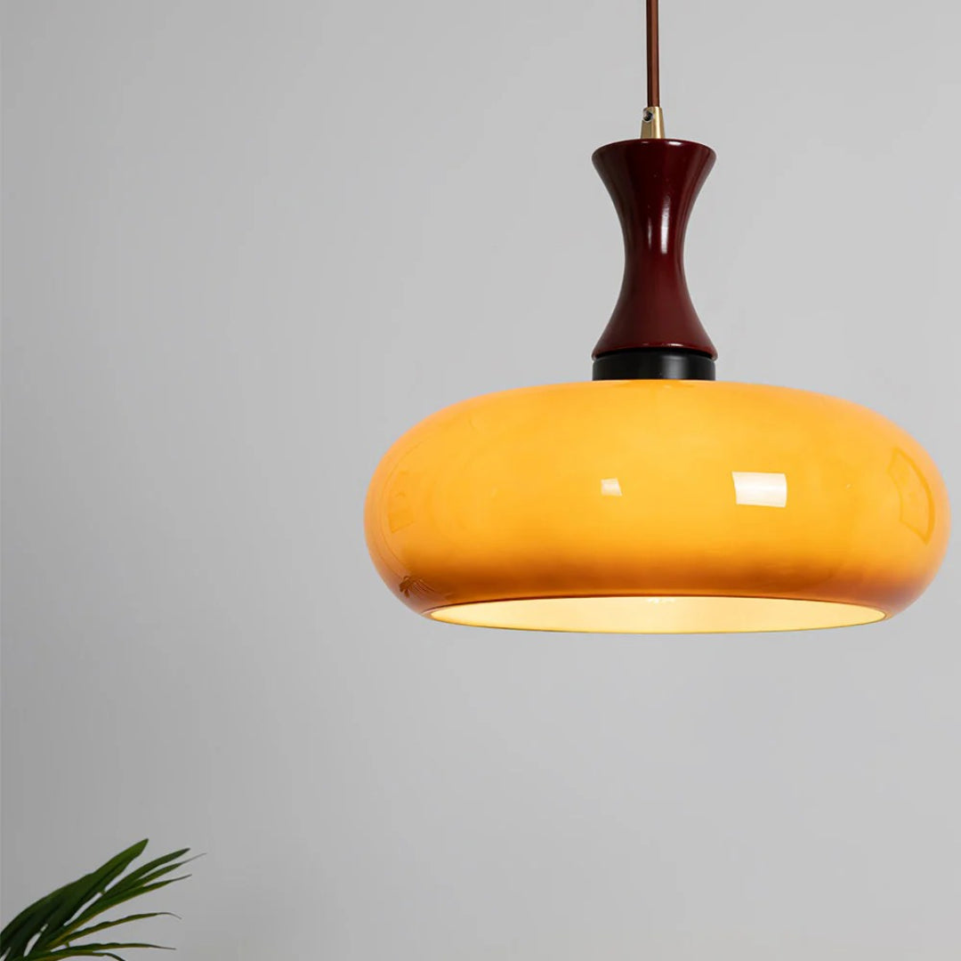 Retro ovale hanglamp