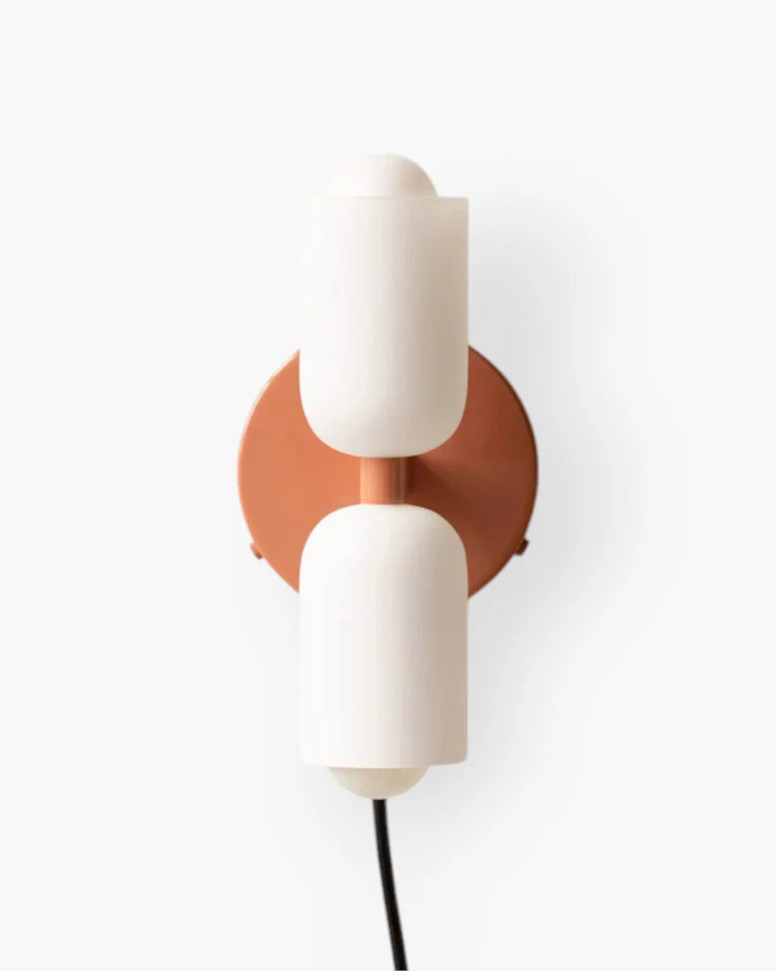 Moderne dubbele wandlamp
