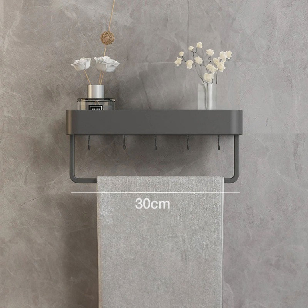 Minimalistische metalen badkamer wandplank