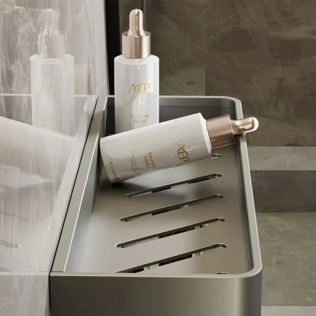 Minimalistische metalen badkamer wandplank