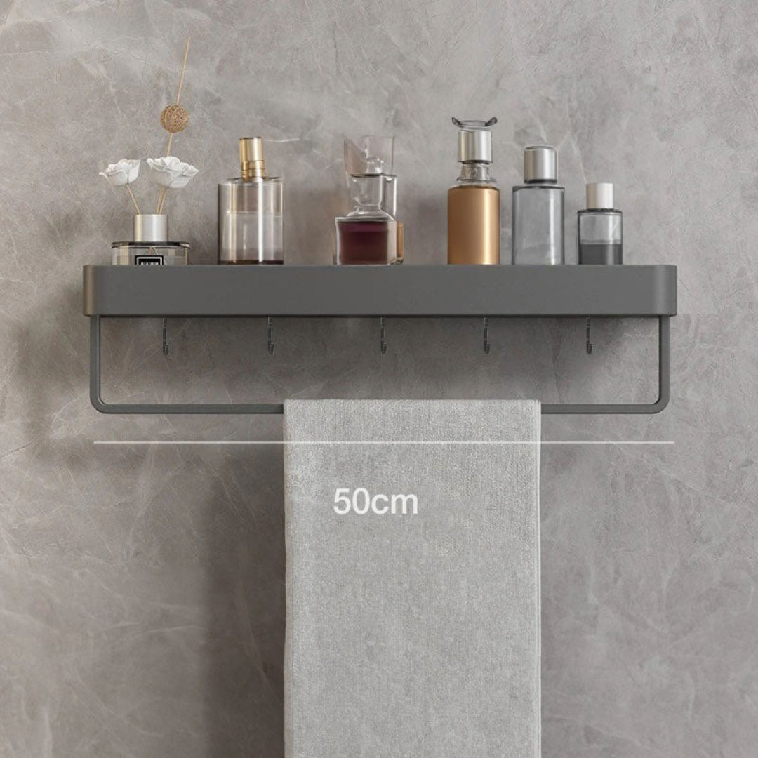 Minimalistische metalen badkamer wandplank