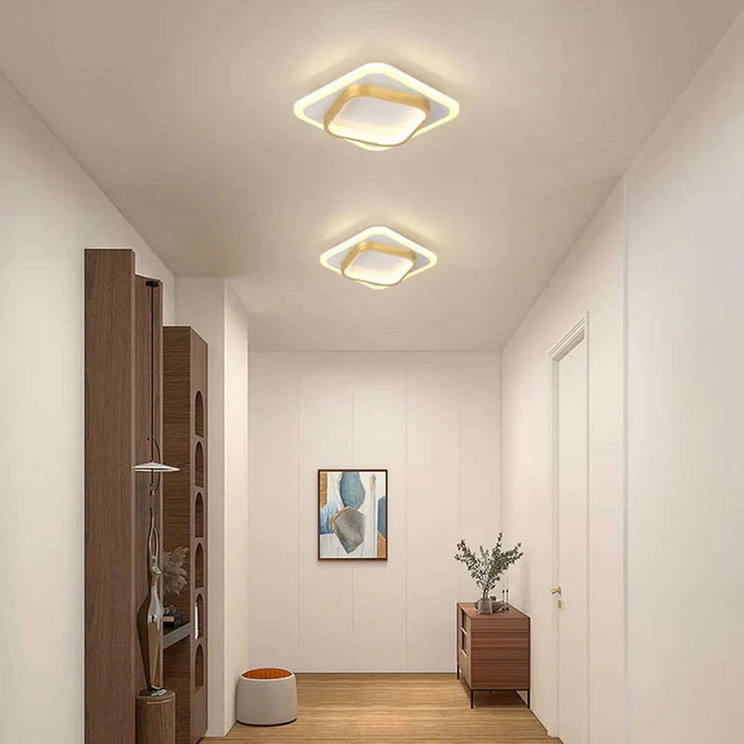 Eigentijdse Vierkante LED Plafondlamp