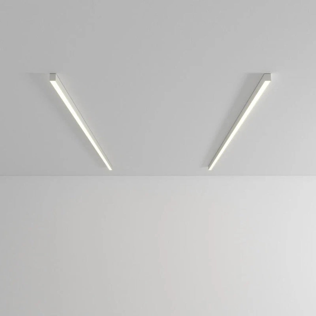 Minimalistische Lineaire Metalen Plafondlamp