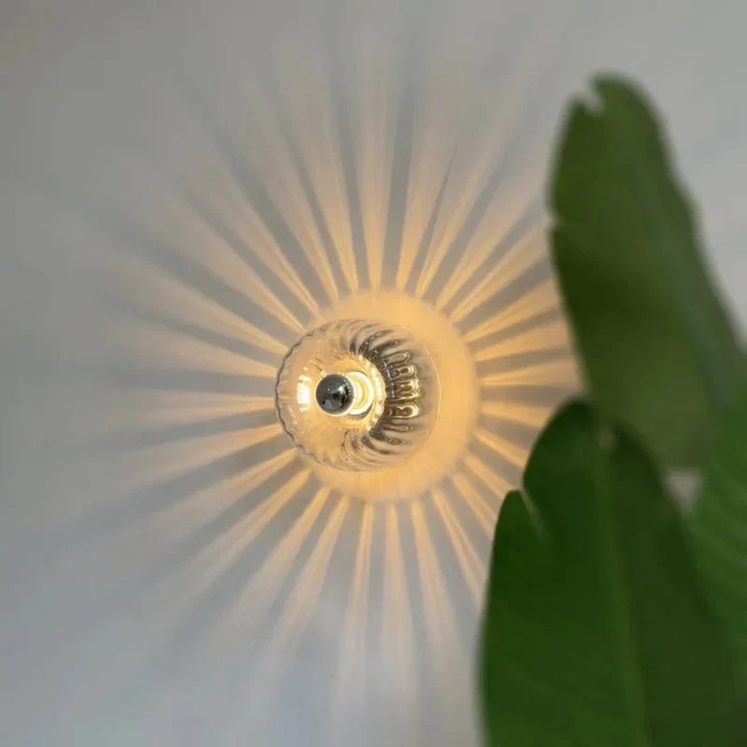 Bauhaus Glazen Wandlamp
