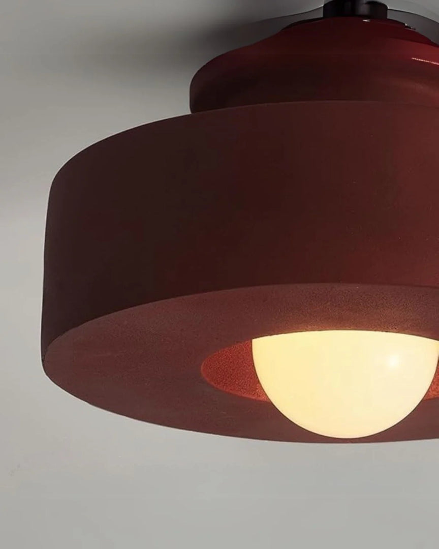 Contemporaine hars plafondlamp