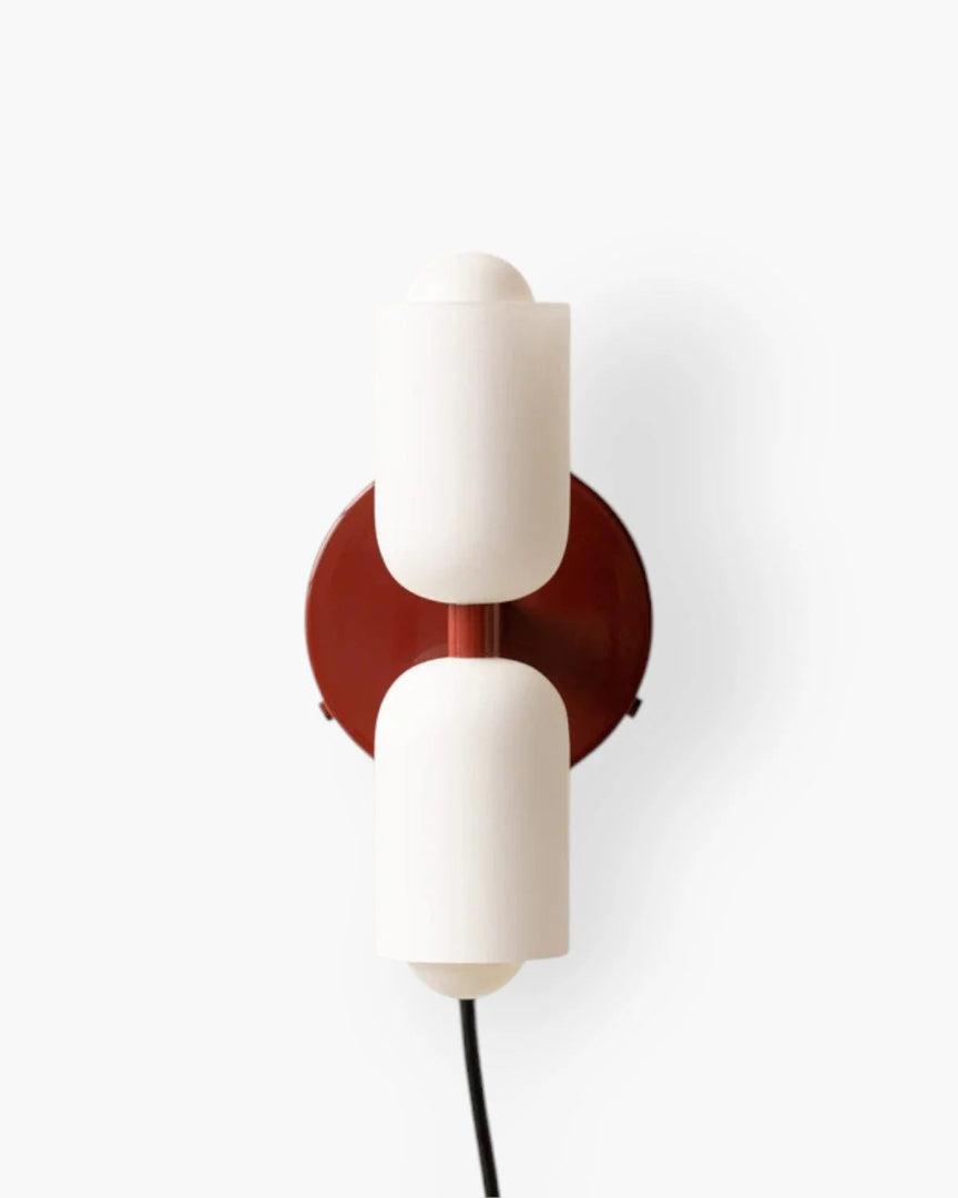 Moderne dubbele wandlamp