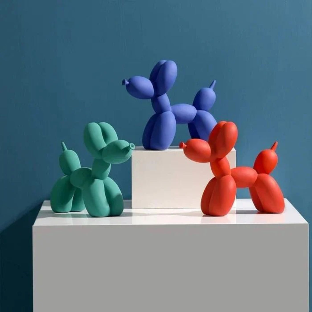 Modern ballonhond decoratief beeld