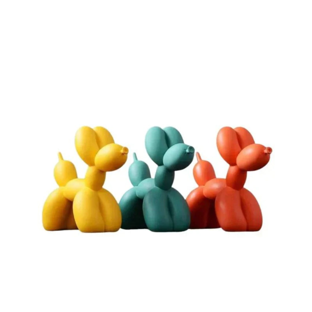 Modern ballonhond decoratief beeld