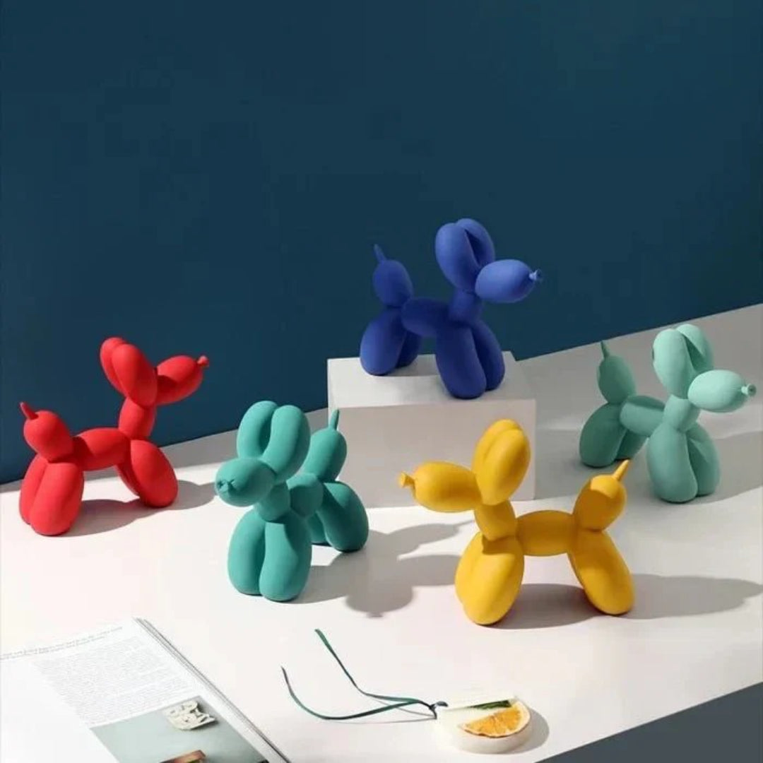 Modern ballonhond decoratief beeld
