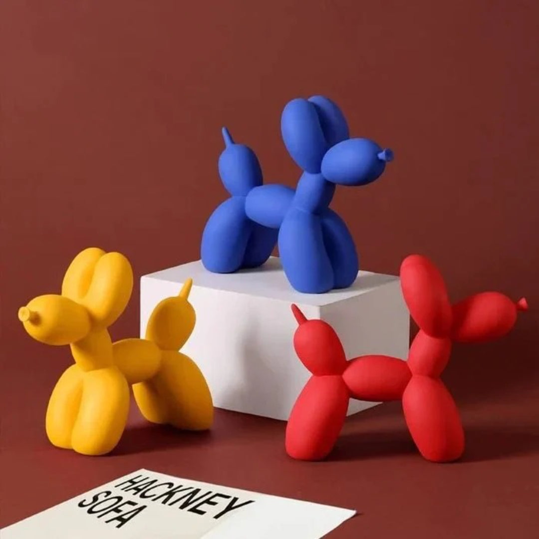 Modern ballonhond decoratief beeld