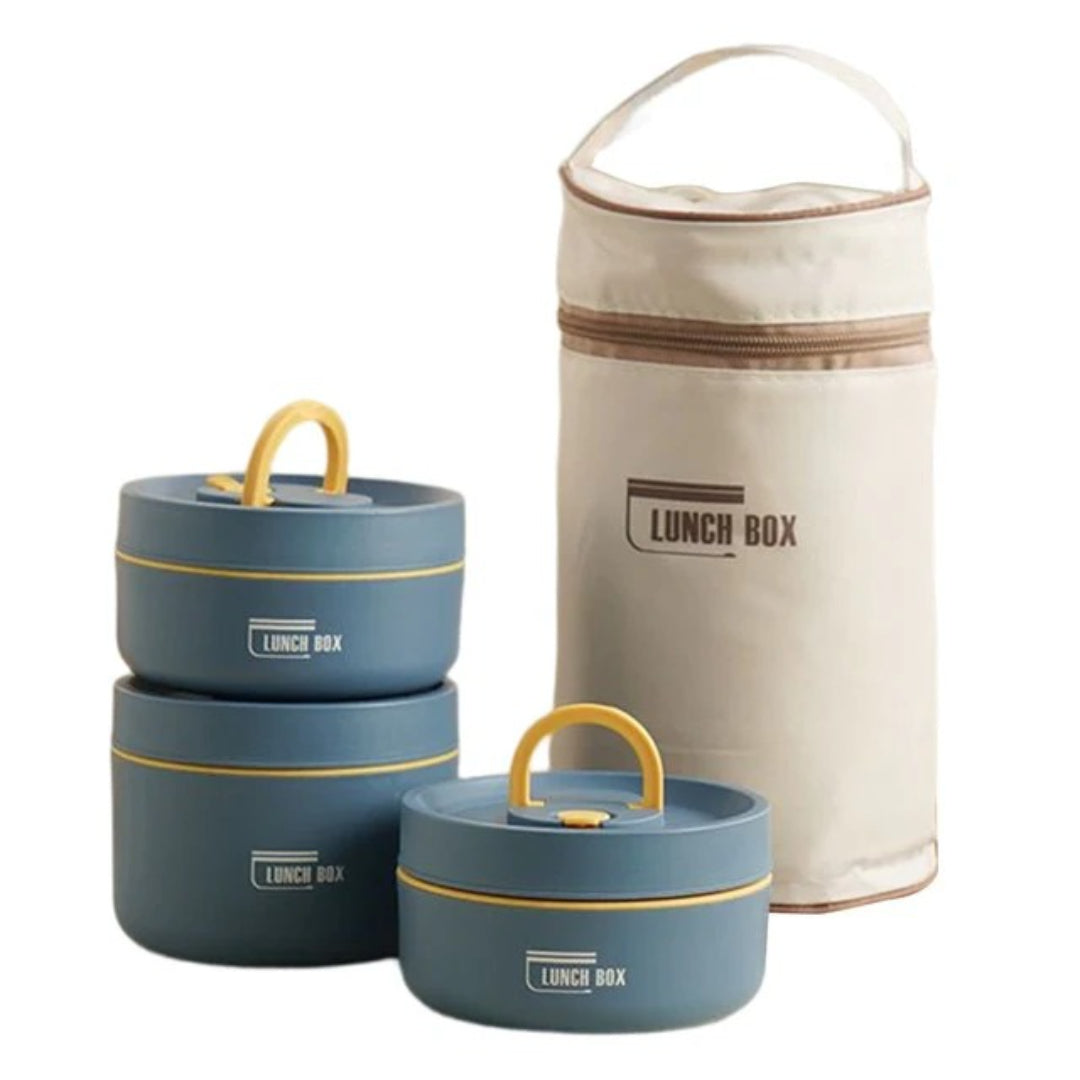 Geïsoleerde lunchbox met meerdere lagen