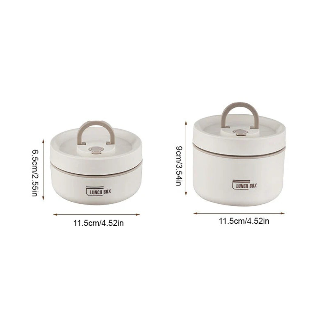 Geïsoleerde lunchbox met meerdere lagen