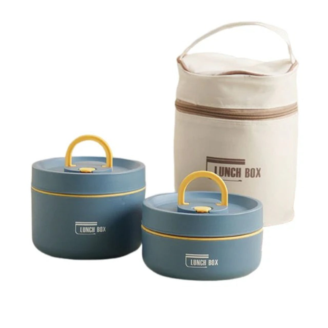 Geïsoleerde lunchbox met meerdere lagen