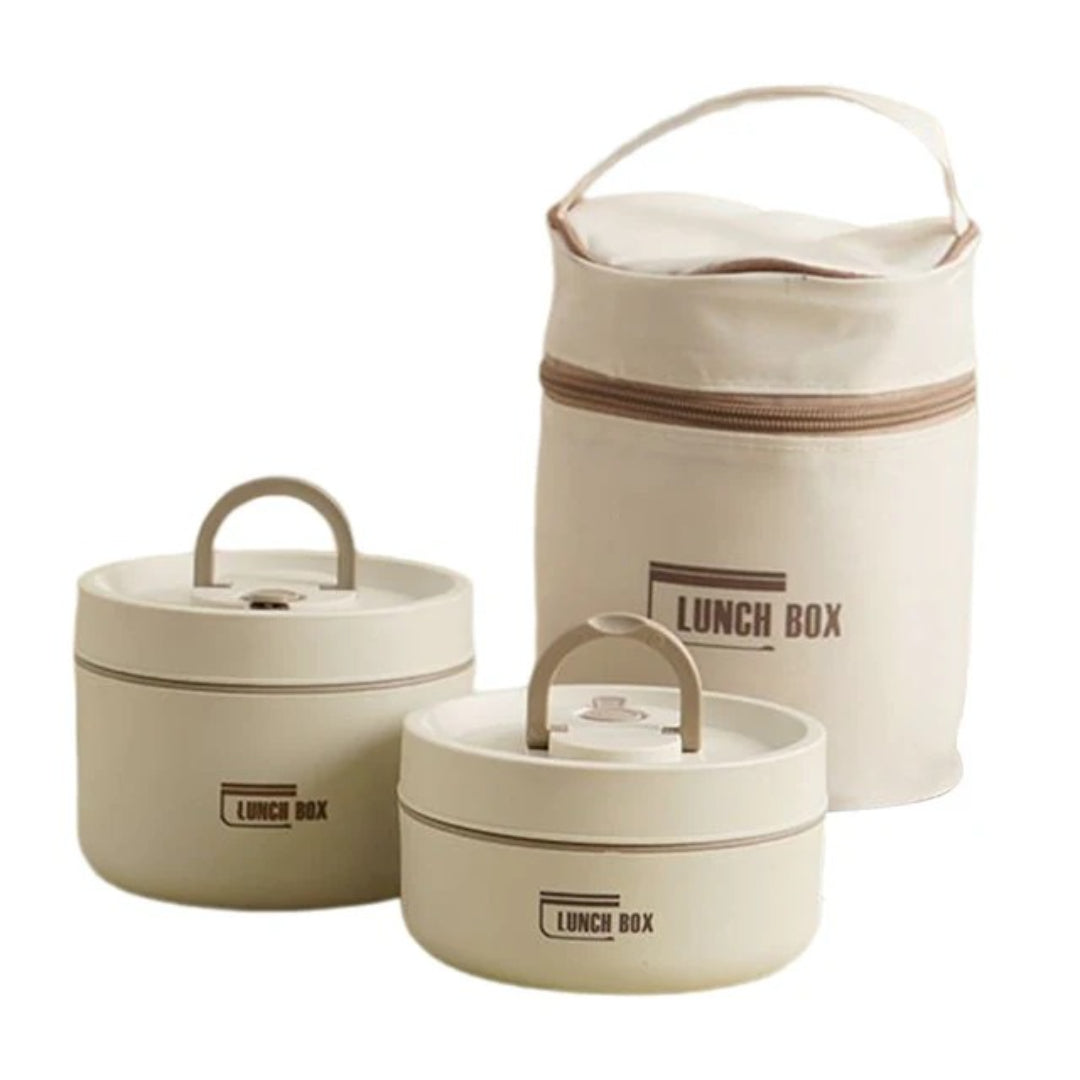 Geïsoleerde lunchbox met meerdere lagen