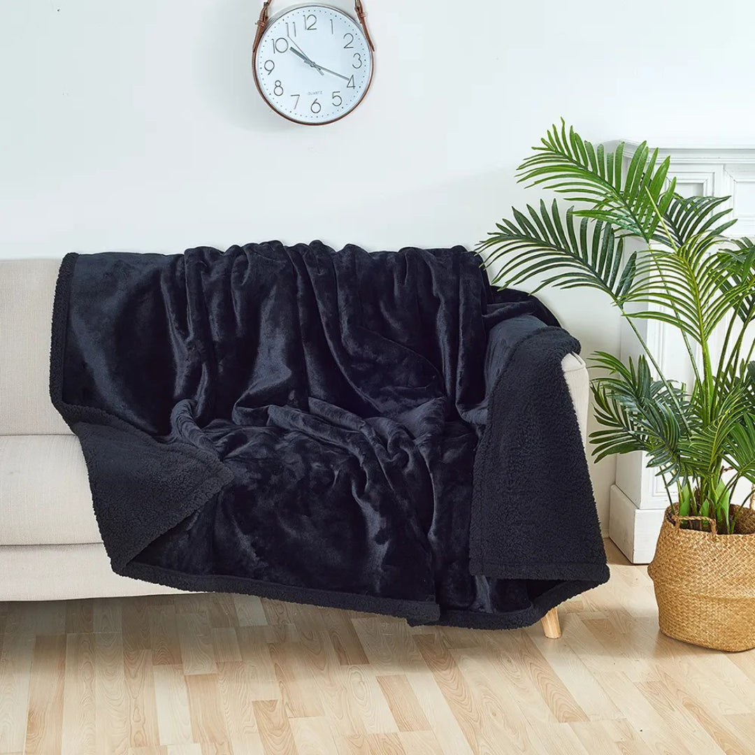 Pluche waterdichte bankdeken