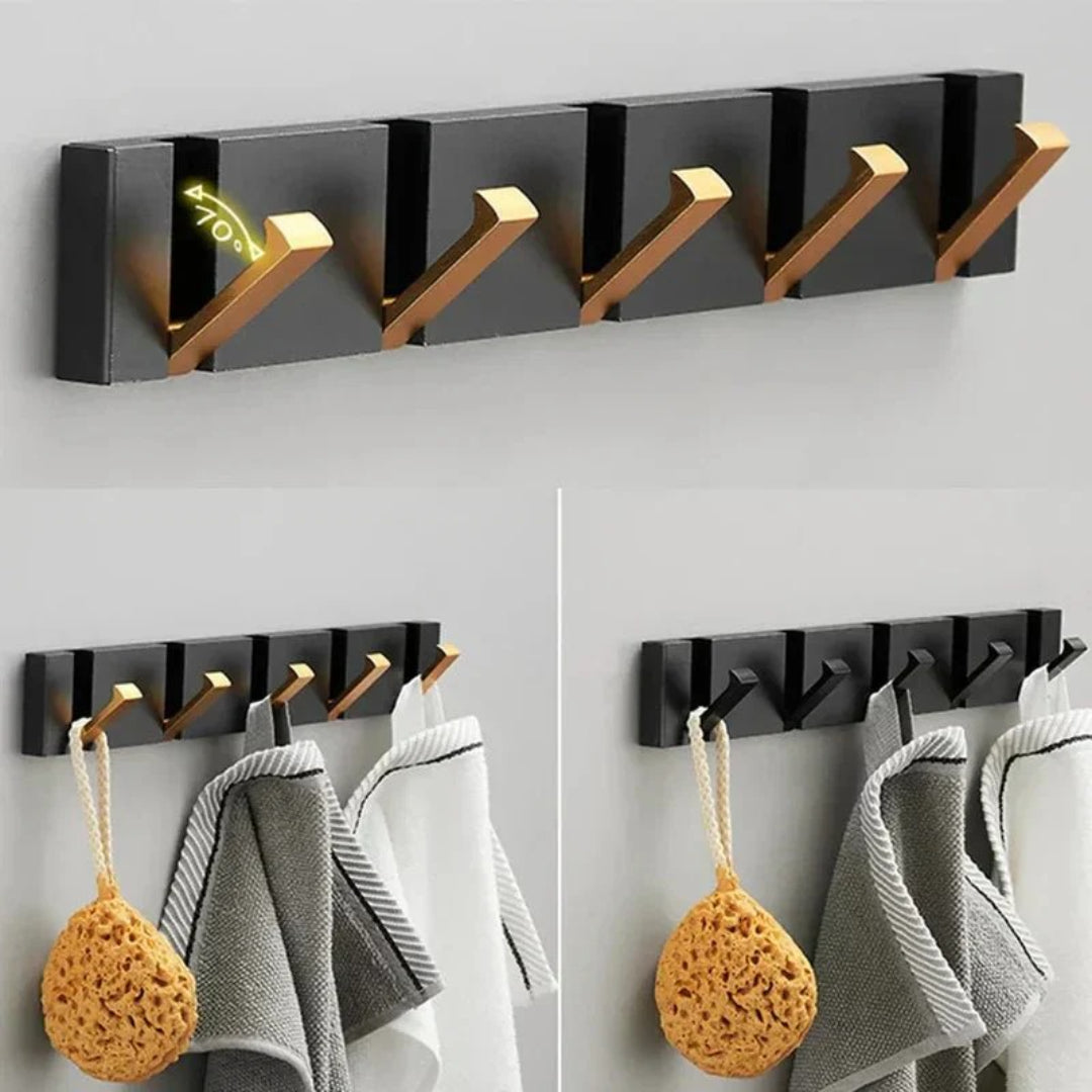 Moderne dubbele badkamer/kapstok wandhaak